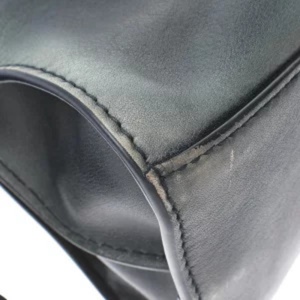 Balenciaga Neo Top Handle Bag Dark Green Calfskin Handbag - Picture 6 of 9